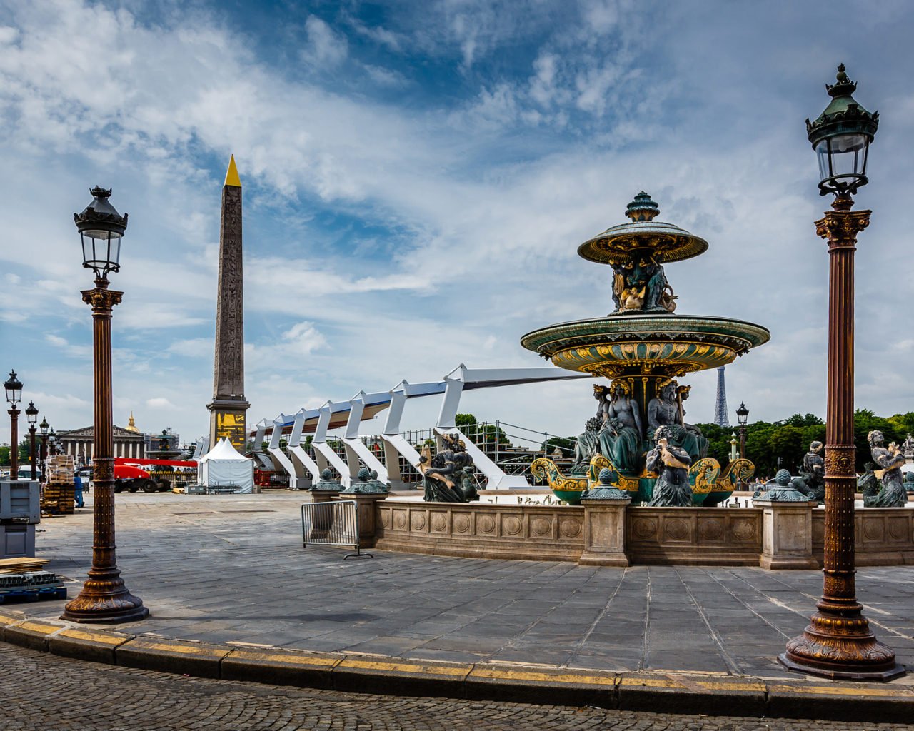تصویر میدان کنکورد یا Place De La Concorde کشور فرانسه