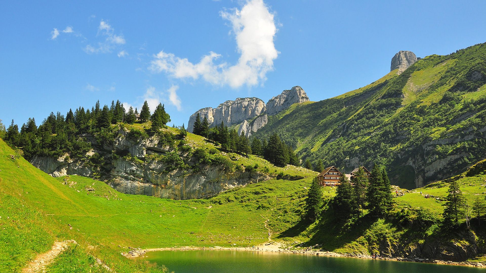 تصویر زمینه خانه های رویایی سوئیس