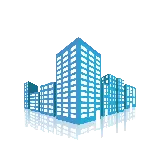 چاپ قاب موبایل و گوشی لوگوی ساده خانه آپارتمانی PNG