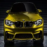 چاپ قاب موبایل و گوشی جدیدترین عکس ماشین BMW بی ام دبلیو طلایی رنگ برای پروفایل