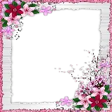 چاپ قاب موبایل و گوشی کادر برای نوشتن متن زیبا عاشقانه با طرح گل های صورتی و بنفش با کیفیت بالا