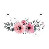 چاپ قاب موبایل و گوشی دسته گل رویایی نقاشی png بدون پس زمینه