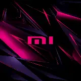 چاپ قاب موبایل و گوشی والپیپر صورتی مشکی دخترانه برای Xiaomi 12 Pro