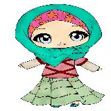 چاپ قاب موبایل و گوشی معروف ترین عکس دختر بچه با حجاب خوشحال با زمینه سفید ساده 