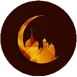 چاپ قاب موبایل و گوشی نمای دایره‌ ماه رمضان برای کاور هایلایت اینستاگرام 