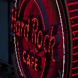 چاپ قاب موبایل و گوشی صفحه زمینه مک با تیتر Hard Rock Cafe قرمز رنگ