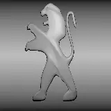 چاپ قاب موبایل و گوشی عکس گرافیکی لوگو پژو