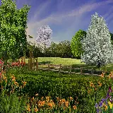 چاپ قاب موبایل و گوشی نقاشی شاهکار طبیعت فصل بهار با کیفیت hd عالی برای ایده