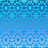 چاپ قاب موبایل و گوشی پس زمینه سنتی آبی سفید کامپیوتر برای هنردوستان 1402