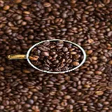 چاپ قاب موبایل و گوشی عکس هنری فنجان پر از دانه قهوه معطر یا Coffee Bean