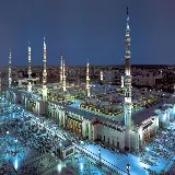 چاپ قاب موبایل و گوشی تصویر نورانی مسجد مدینه مناسب صفحه دسکتاپ