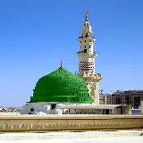 چاپ قاب موبایل و گوشی تصویر رویایی گنبد مسجد النبی عبادتگاه مسلمانان