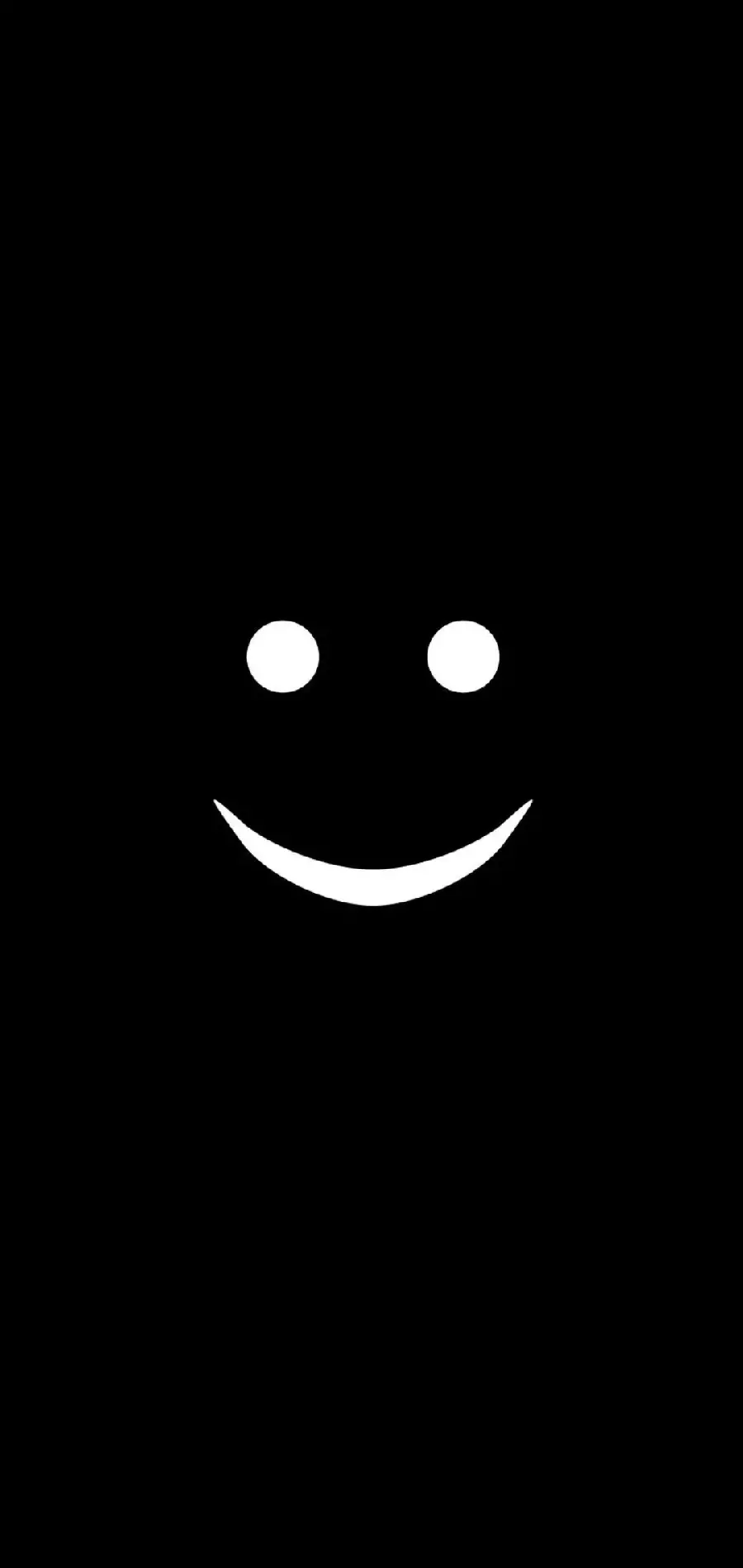 تصویر زمینه مشکی Black سامسونگ با لبخند ساده و دلنشین