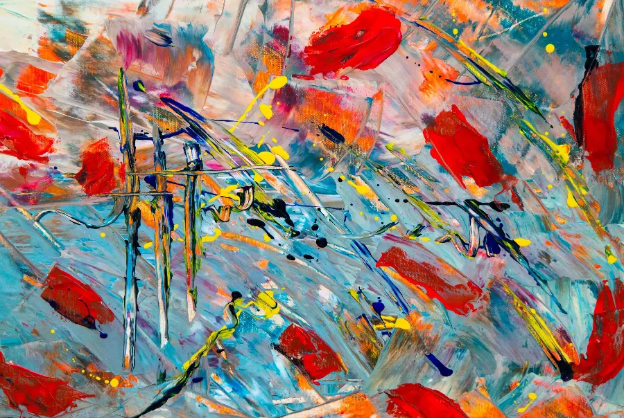 دانلود تصویر نقاشی اکسپرسیونیسم انتزاعی abstract expressionism 