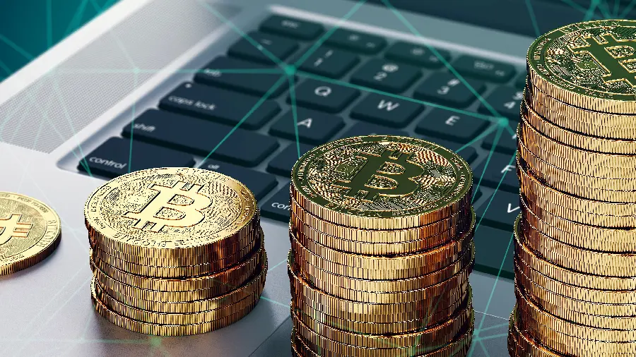 تصویر پربازدید ارز دیجیتال بیت کوین یا همان Bitcoin برای استوری تبلیغاتی