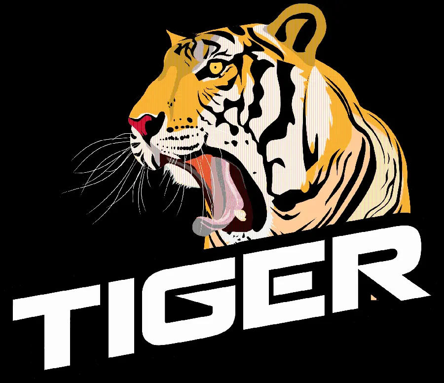 عکس نوشته پی ان جی ببر Tiger با بیشترین کیفیت و رایگان 