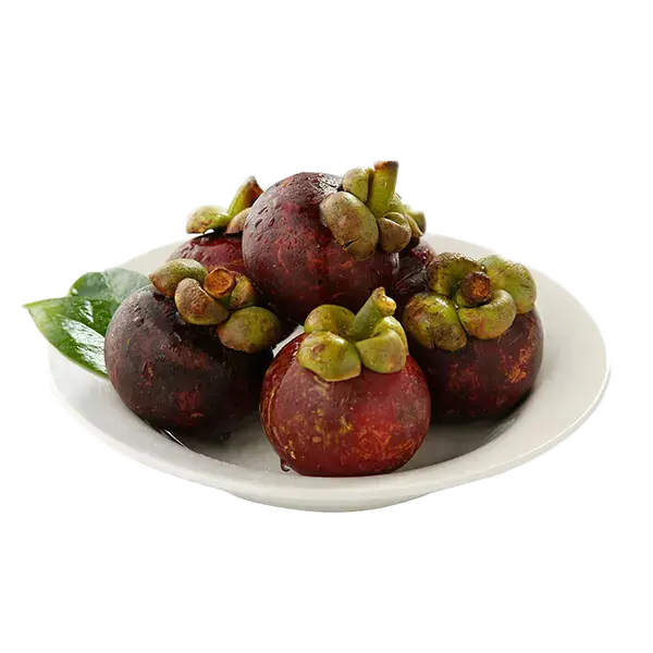 دانلود تصویر واقعی میوه ترگیل در بشقاب دوربریده شده 