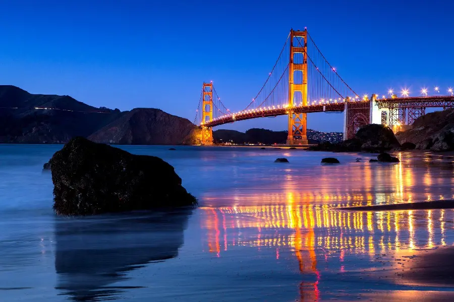 دانلود پس زمینه پل گلدن گیت Golden Gate سانفرانسیسکو 