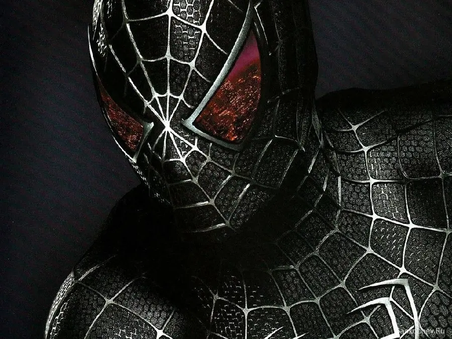 دانلود تصویر زمینه فوق جذاب مرد عنکبوتی مشکی برای لپ تاپ