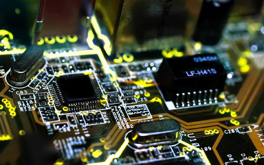 دانلود عکس برد مدار چاپی pcb کامپیوتر با کیفیت خوب