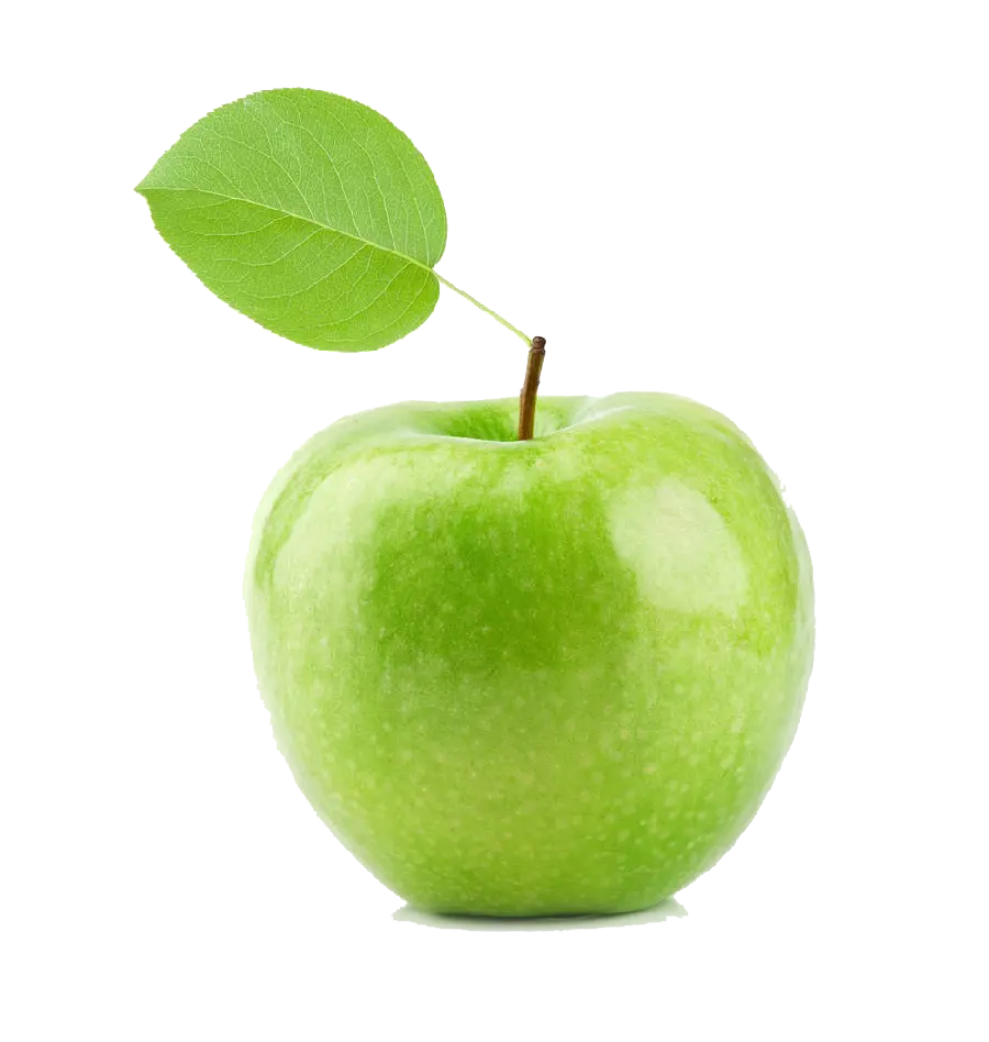 عکس دوربری سیب سبز برای پوستر سلامت محور 1402