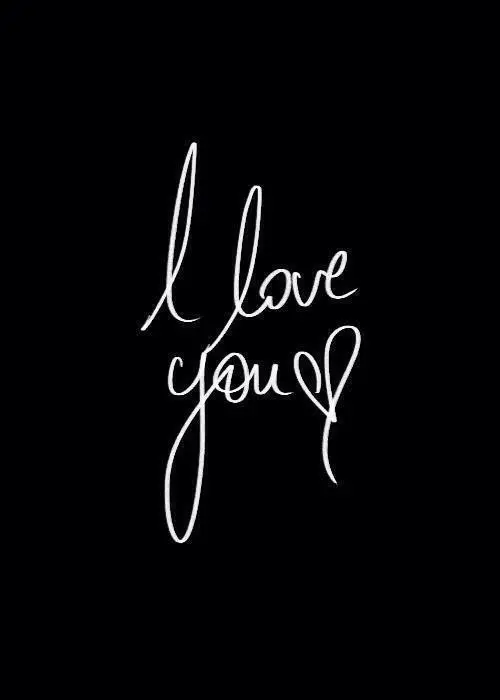 عکس پروفایل خوشگل جمله I LOVE YOU با کیفیت بسیار بالا