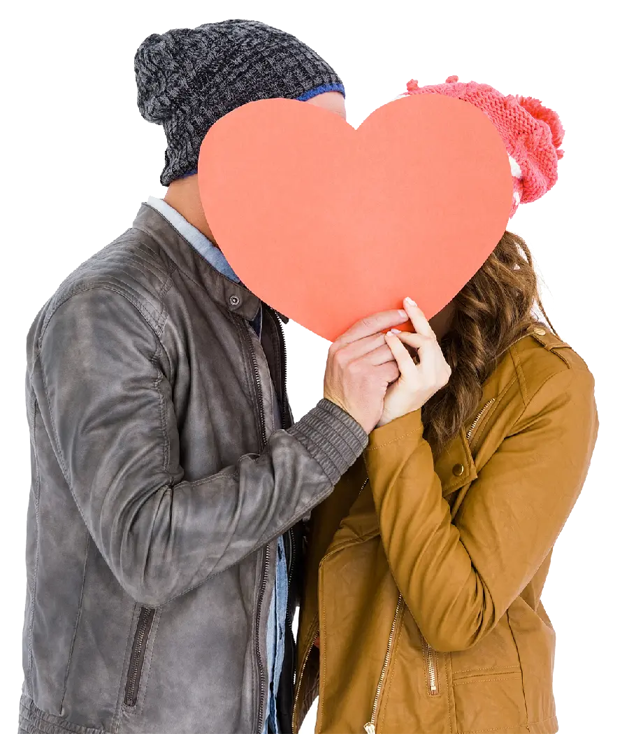 عکس پروفایل عاشقانه زوجی خاص برای تلگرام با فرمت Png