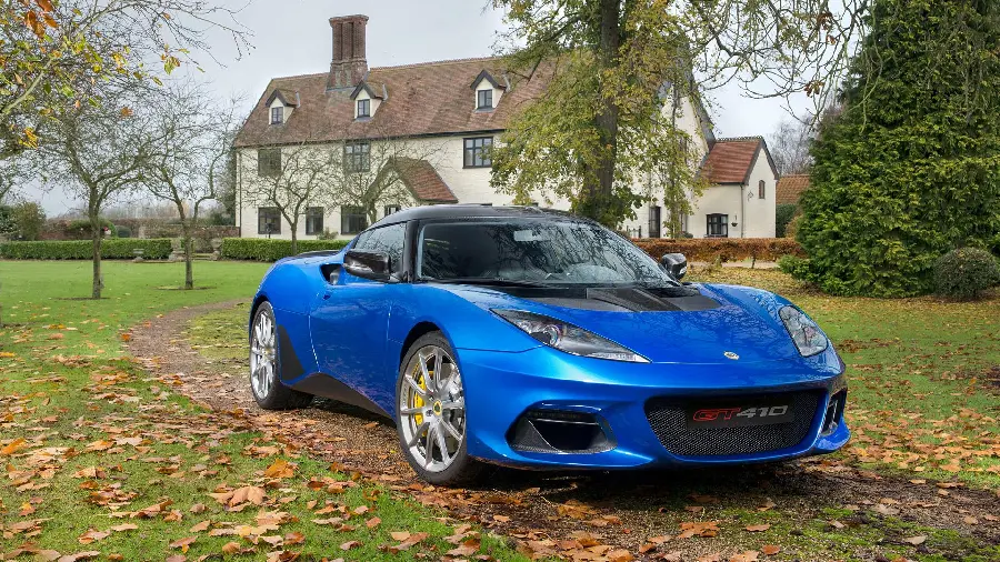 عکس Evora GT 410 آبی بهترین خودروی شرکت انگلیسی لوتوس