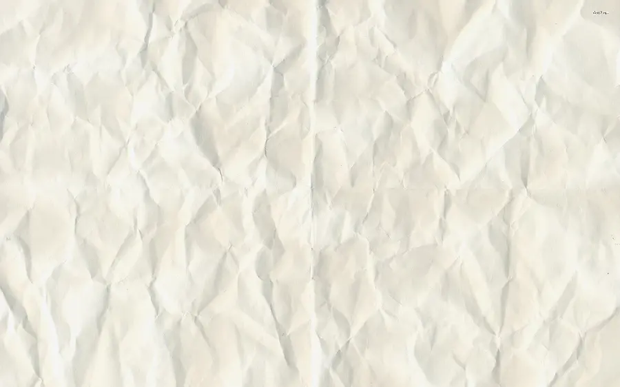 شیک ترین تصویر زمینه رایگان بافت کاغذ مچاله شده سفید 