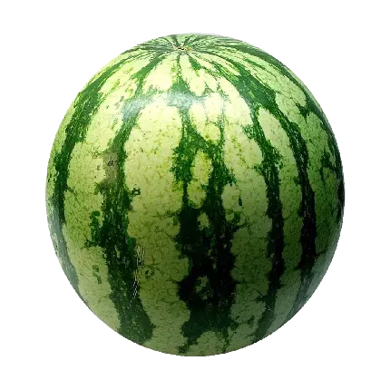png عکس هندوانه سبز بزرگ watermelon با رگه های روشن و تیره