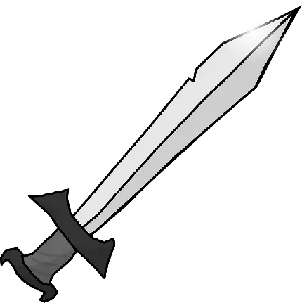 عکس کارتونی شمشیر رومی پهن معروف با فرمت png کاملا رایگان