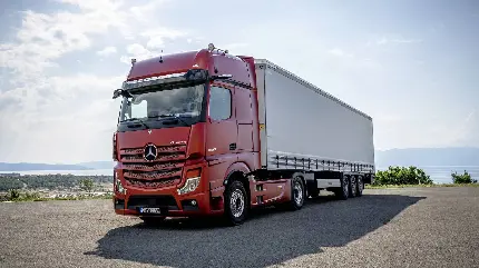 عکس های جدید کامیون بنز آکتروس Mercedes Benz Actros