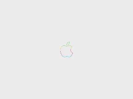 عکس زیبا و دیدنی از مارک اپل با دور رنگی رنگی 