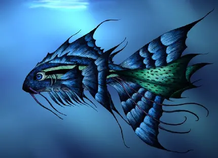 عکس ماهی برای نقاشی آسان و تحسین برانگیز بزرگسالان