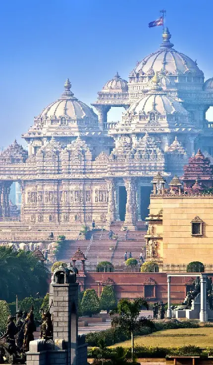 والپیپر شگفت انگیز معبد هندی پر ابهت برای سامسونگ و آیفون