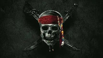 عکس جالب و باکیفیت جمجمه دزد دریایی برای پروفایل و تصویرزمینه