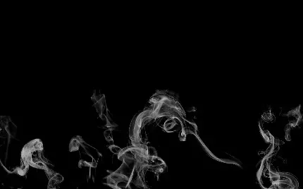 تصویر زمینه سیاه سفید خاص بدون متن با طرح دود سیگار