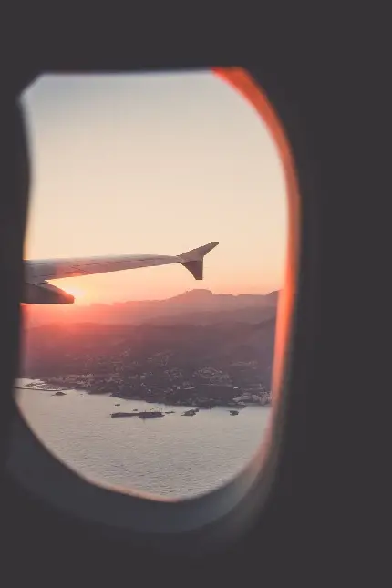 دانلود تصاویر رویایی و با کیفیت آسمان از پنجره هواپیما