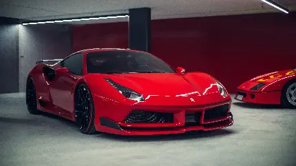 تصویر خودرو پرفروش Ferrari 488 Spider مناسب اینستاگرام 