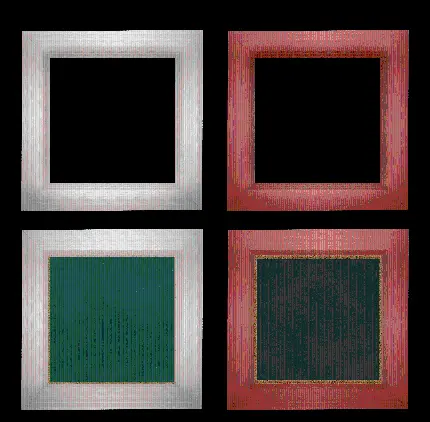 انواع قاب عکس مربعی رنگارنگ برای اینشات و فتوشاپ با کیفیت بی‌نظیر