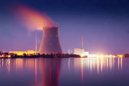 تصویر دیدنی نیروگاه هسته ای دارای راکتور هسته ای جدید