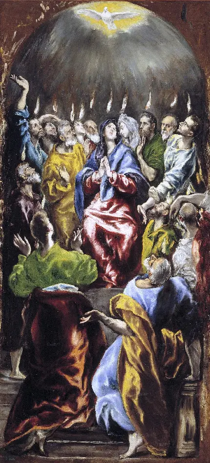 نقاشی کشیده شده در سبک مانیریسم اثر ال گرکو نقاش و معمار 