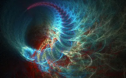 عکس هنر زیبای رشته ریاضی به نام فراکتال fractal 