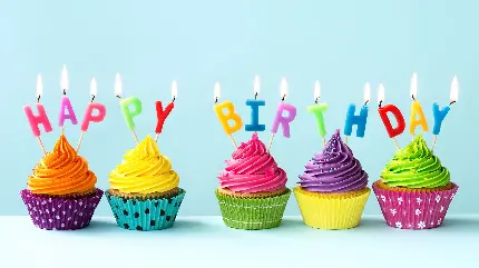 عکس مدل تزیین کاپ کیک برای تولد و مهمانی های دورهمی