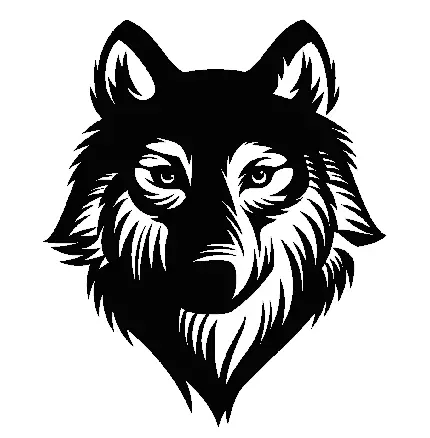  دانلود رایگان PNG لوگو گرگ Wolf Logo PNG