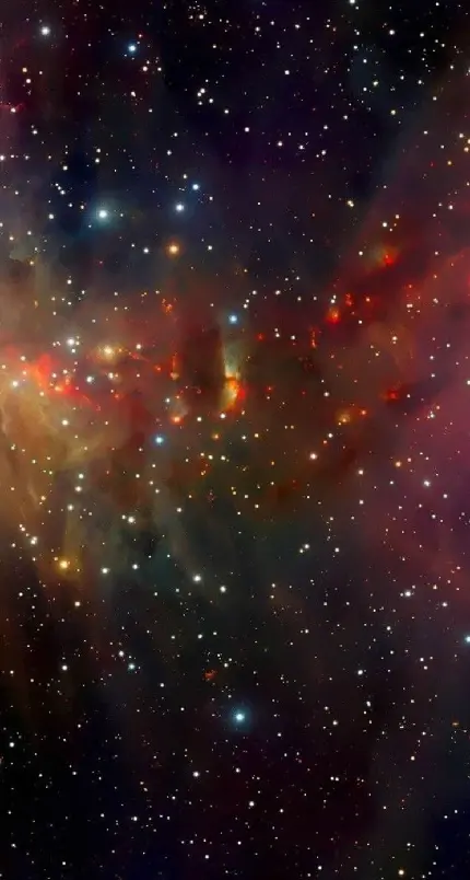 والپیپر سحابی نورانی در ماده تاریک کهکشان با کیفیت دوستداشتنی