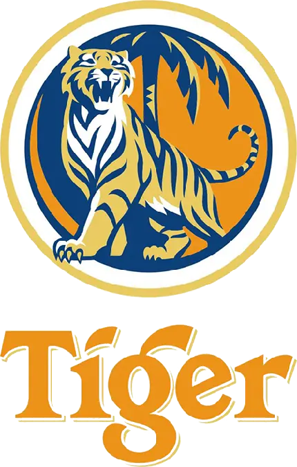 طرح آماده لوگو تایپ و تصویر ببر PNG تایگر Tiger Logo 