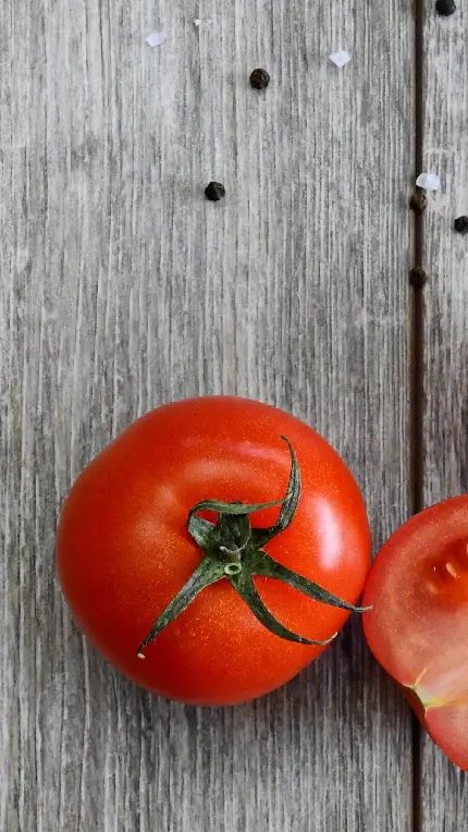 والپیپر گوجه فرنگی پیشنهاد ویژه برای زمینه گوشی کشاورزان