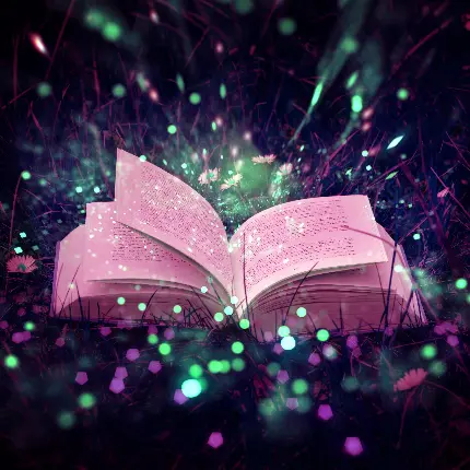  عکس استوک پورتال داخل کتاب دریچه ورود به دنیای سحر و جادو 