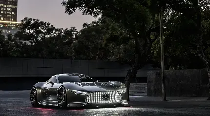 عکس مرسدس بنز AMG Vision Gran Turismo با کیفیت بالا